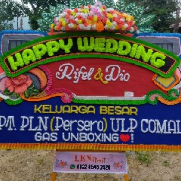 Bunga Papan Wedding